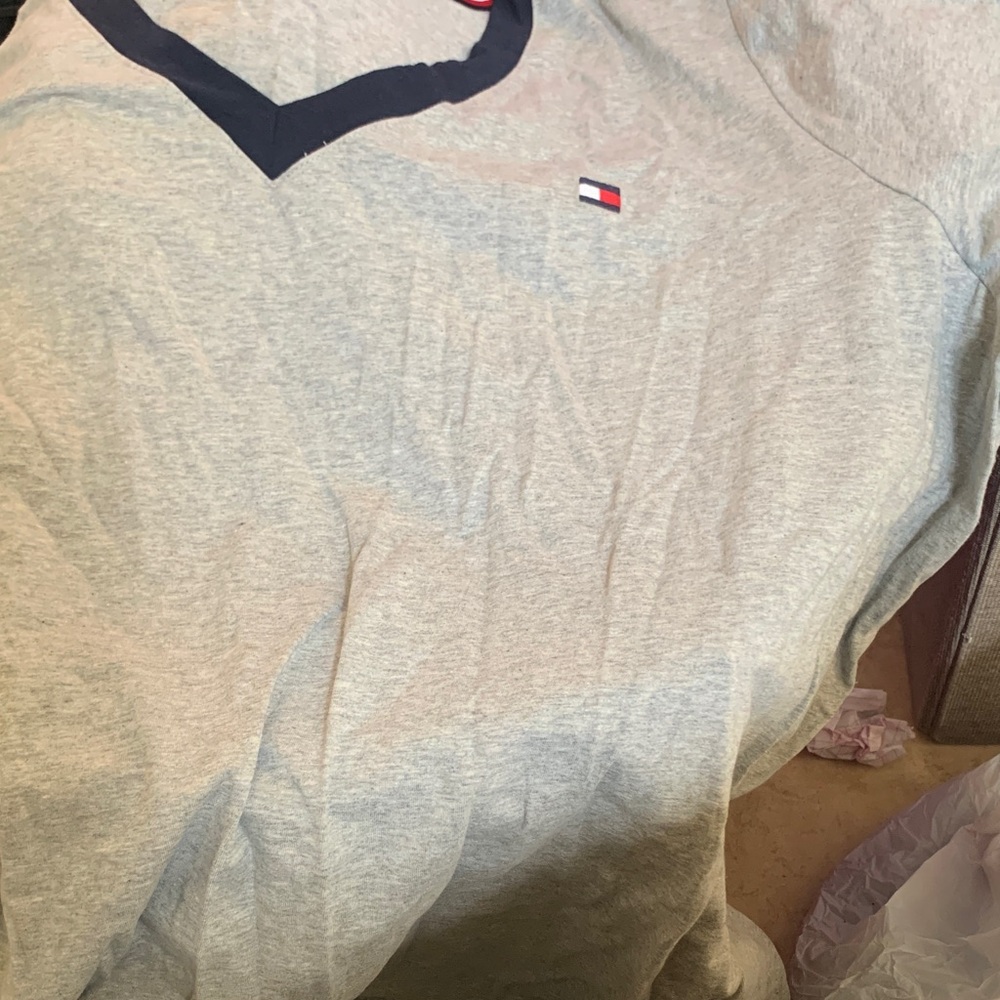 Tommy Hilfiger Gray Crew Neck dress